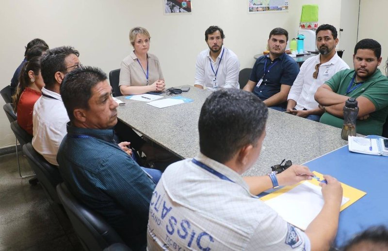 Dra Roberta Neiva se reúne com equipe da Ciretran de Campina Grande