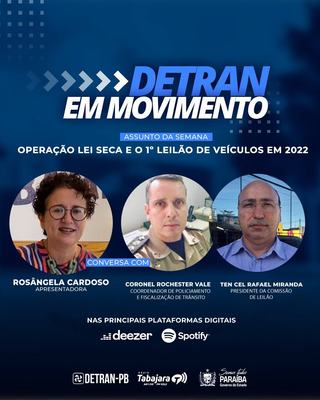 Detran em Movimento faz balanço da Operação Lei Seca no ano de 2021 e destaca realização do primeiro leilão de veículos de 2022