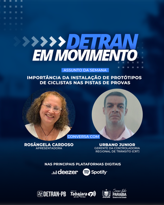 Detran em Movimento destaca instalação de protótipos de ciclistas nas pistas de prova