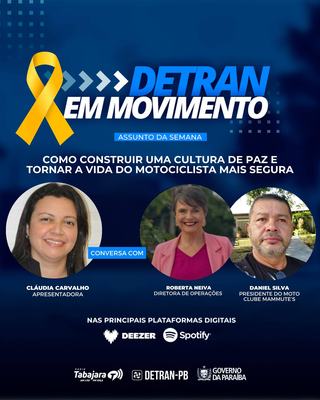 Detran em Movimento debate como construir uma cultura de paz e segurança para os motociclistas