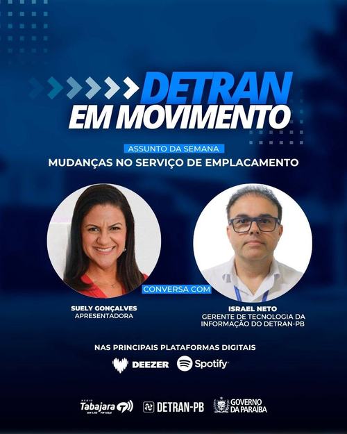 Mudança no emplacamento