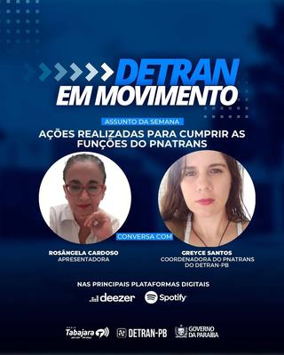 Detran em Movimento destaca ações do Pnatrans
