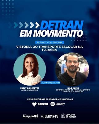 Vistoria do transporte escolar em destaque no Detran em Movimento